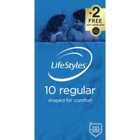 Lifestyles Regular 10 includes 2 free